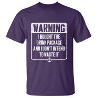 Funny Cruise T Shirt I Bought The Drink Package - Wonder Print Shop