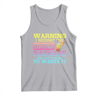 Funny Cruise Tank Top Warning I Bought The Drink Package - Wonder Print Shop