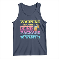 Funny Cruise Tank Top Warning I Bought The Drink Package - Wonder Print Shop
