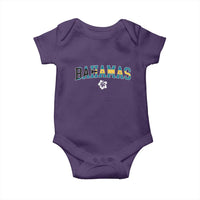 Bahamas Flag Baby Onesie Caribbean Hibiscus Flower Beach Summer Vacation - Wonder Print Shop