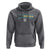 Bahamas Flag Hoodie Caribbean Hibiscus Flower Beach Summer Vacation - Wonder Print Shop