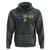 Bahamas Flag Hoodie Caribbean Hibiscus Flower Beach Summer Vacation - Wonder Print Shop