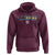 Bahamas Flag Hoodie Caribbean Hibiscus Flower Beach Summer Vacation - Wonder Print Shop