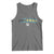 Bahamas Flag Tank Top Caribbean Hibiscus Flower Beach Summer Vacation - Wonder Print Shop