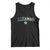 Bahamas Flag Tank Top Caribbean Hibiscus Flower Beach Summer Vacation - Wonder Print Shop