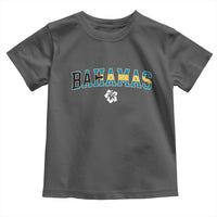 Bahamas Flag Toddler T Shirt Caribbean Hibiscus Flower Beach Summer Vacation - Wonder Print Shop