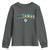 Bahamas Flag Youth Sweatshirt Caribbean Hibiscus Flower Beach Summer Vacation - Wonder Print Shop