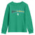 Bahamas Flag Youth Sweatshirt Caribbean Hibiscus Flower Beach Summer Vacation - Wonder Print Shop