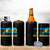 Bahamas Flag 4 in 1 Can Cooler Tumbler Tropical Island Palm Trees Bahamian Gifts - Wonder Print Shop