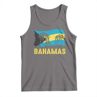 Bahamas Flag Tank Top Tropical Island Palm Trees Bahamian Gifts - Wonder Print Shop