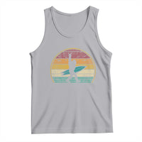 Vintage Bigfoot Surfing Tank Top Sasquatch Beach Vacation Retro Surf Sun Shaka - Wonder Print Shop