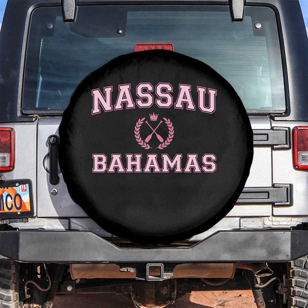 Nassau Souvenir Spare Tire Cover Bahamas Rowing Summer Vacation Girls Trip - Wonder Print Shop