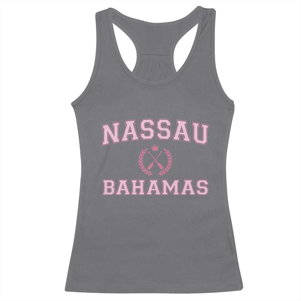 Nassau Souvenir Racerback Tank Top Bahamas Rowing Summer Vacation Girls Trip - Wonder Print Shop