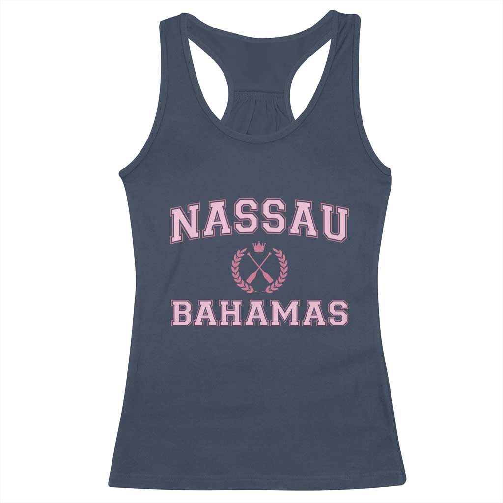 Nassau Souvenir Racerback Tank Top Bahamas Rowing Summer Vacation Girls Trip - Wonder Print Shop
