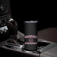 Nassau Souvenir Skinny Tumbler Bahamas Rowing Summer Vacation Girls Trip - Wonder Print Shop