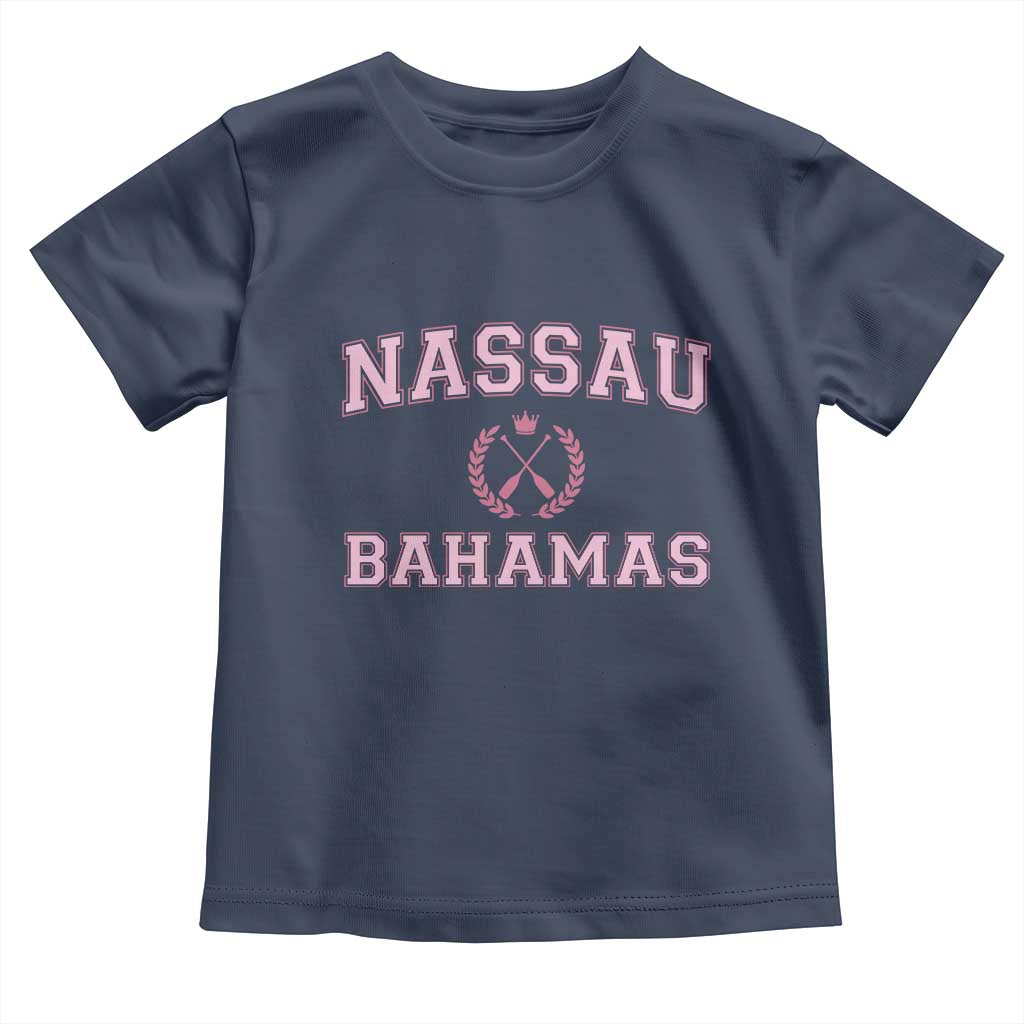 Nassau Souvenir Toddler T Shirt Bahamas Rowing Summer Vacation Girls Trip - Wonder Print Shop