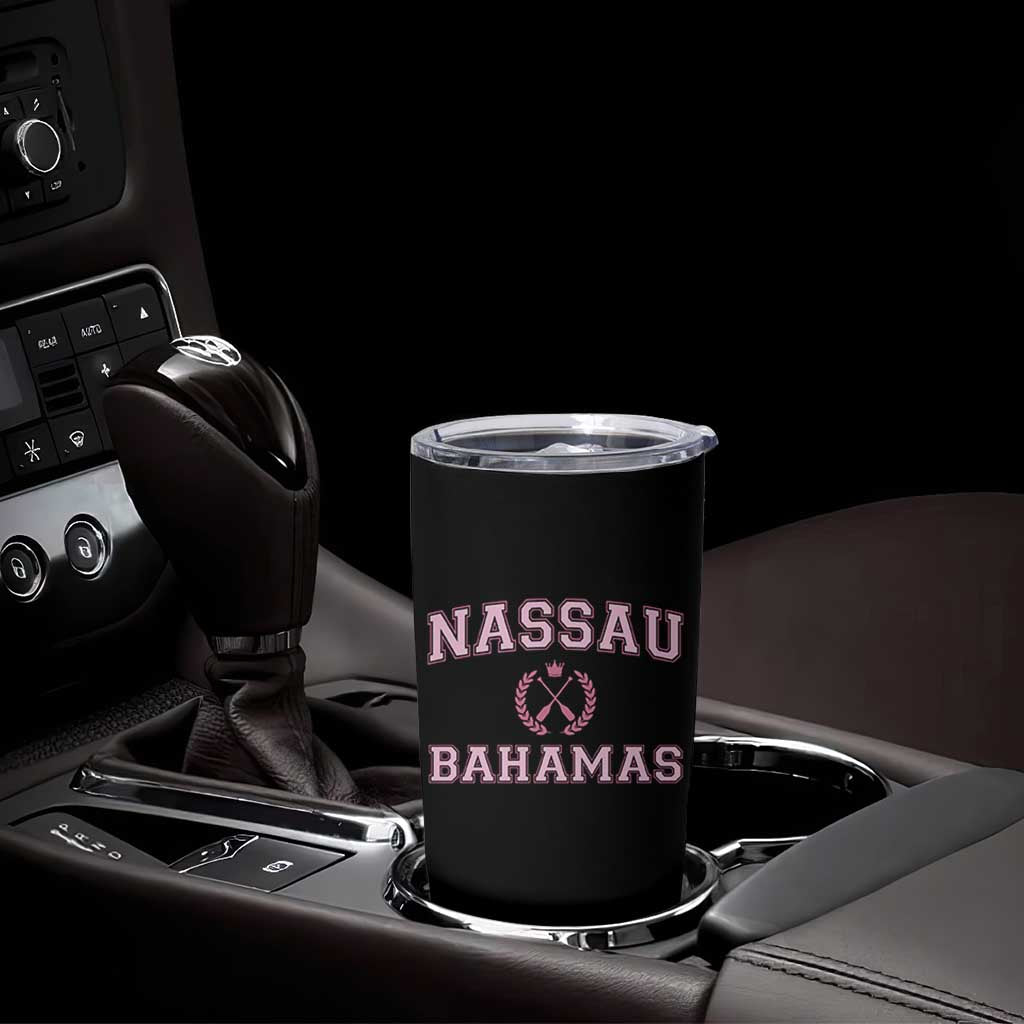 Nassau Souvenir Tumbler Cup Bahamas Rowing Summer Vacation Girls Trip - Wonder Print Shop