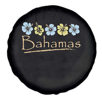 Bahamas Spare Tire Cover Hibiscus Flower Summer Beachy Vacation - Wonder Print Shop