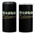 Bahamas 4 in 1 Can Cooler Tumbler Hibiscus Flower Summer Beachy Vacation - Wonder Print Shop