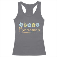 Bahamas Racerback Tank Top Hibiscus Flower Summer Beachy Vacation - Wonder Print Shop