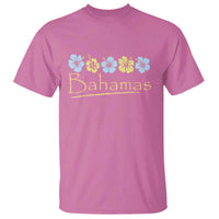 Bahamas T Shirt Hibiscus Flower Summer Beachy Vacation - Wonder Print Shop