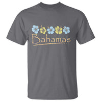 Bahamas T Shirt Hibiscus Flower Summer Beachy Vacation - Wonder Print Shop