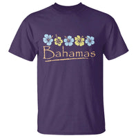 Bahamas T Shirt Hibiscus Flower Summer Beachy Vacation - Wonder Print Shop