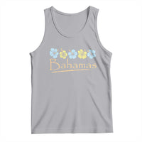 Bahamas Tank Top Hibiscus Flower Summer Beachy Vacation - Wonder Print Shop