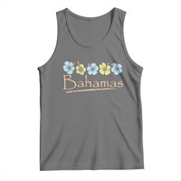 Bahamas Tank Top Hibiscus Flower Summer Beachy Vacation - Wonder Print Shop