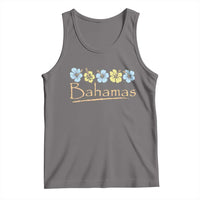 Bahamas Tank Top Hibiscus Flower Summer Beachy Vacation - Wonder Print Shop