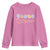 Bahamas Youth Sweatshirt Hibiscus Flower Summer Beachy Vacation - Wonder Print Shop