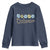 Bahamas Youth Sweatshirt Hibiscus Flower Summer Beachy Vacation - Wonder Print Shop