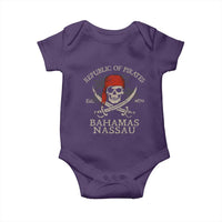 Republic Of Pirates Nassau Bahamas Baby Onesie Vintage Caribbean Summer Vacation - Wonder Print Shop