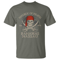 Republic Of Pirates Nassau Bahamas T Shirt Vintage Caribbean Summer Vacation - Wonder Print Shop