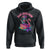 Summerween Mermaid Skeleton Hoodie Beach Flamingo Halloween Girl - Wonder Print Shop