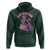 Summerween Mermaid Skeleton Hoodie Beach Flamingo Halloween Girl - Wonder Print Shop