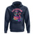 Summerween Mermaid Skeleton Hoodie Beach Flamingo Halloween Girl - Wonder Print Shop