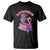 Summerween Mermaid Skeleton T Shirt Beach Flamingo Halloween Girl - Wonder Print Shop