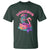 Summerween Mermaid Skeleton T Shirt Beach Flamingo Halloween Girl - Wonder Print Shop