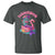 Summerween Mermaid Skeleton T Shirt Beach Flamingo Halloween Girl - Wonder Print Shop