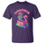 Summerween Mermaid Skeleton T Shirt Beach Flamingo Halloween Girl - Wonder Print Shop