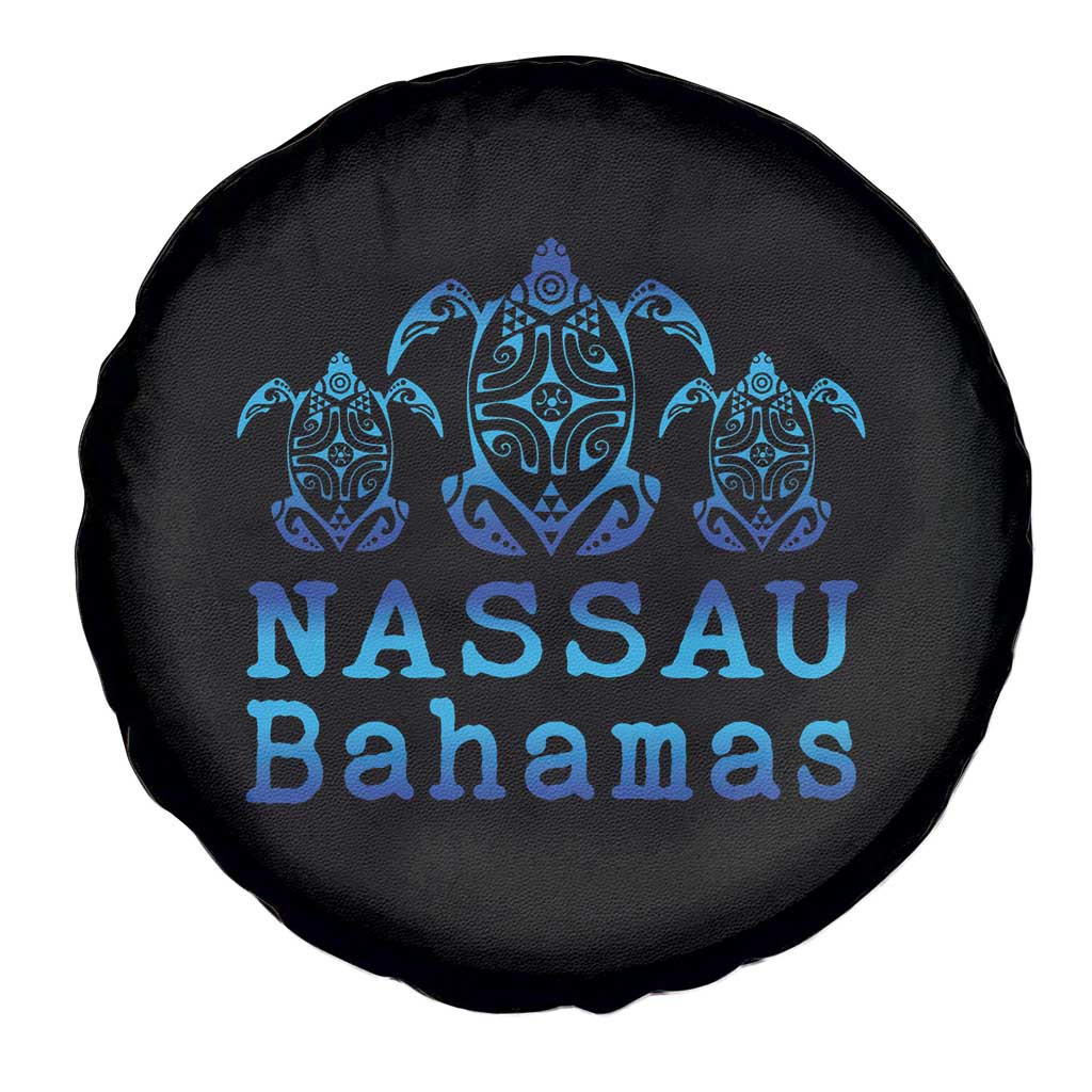 Nassau Souvenir Spare Tire Cover Sea Turtle Bahamas Beach Vacation - Wonder Print Shop