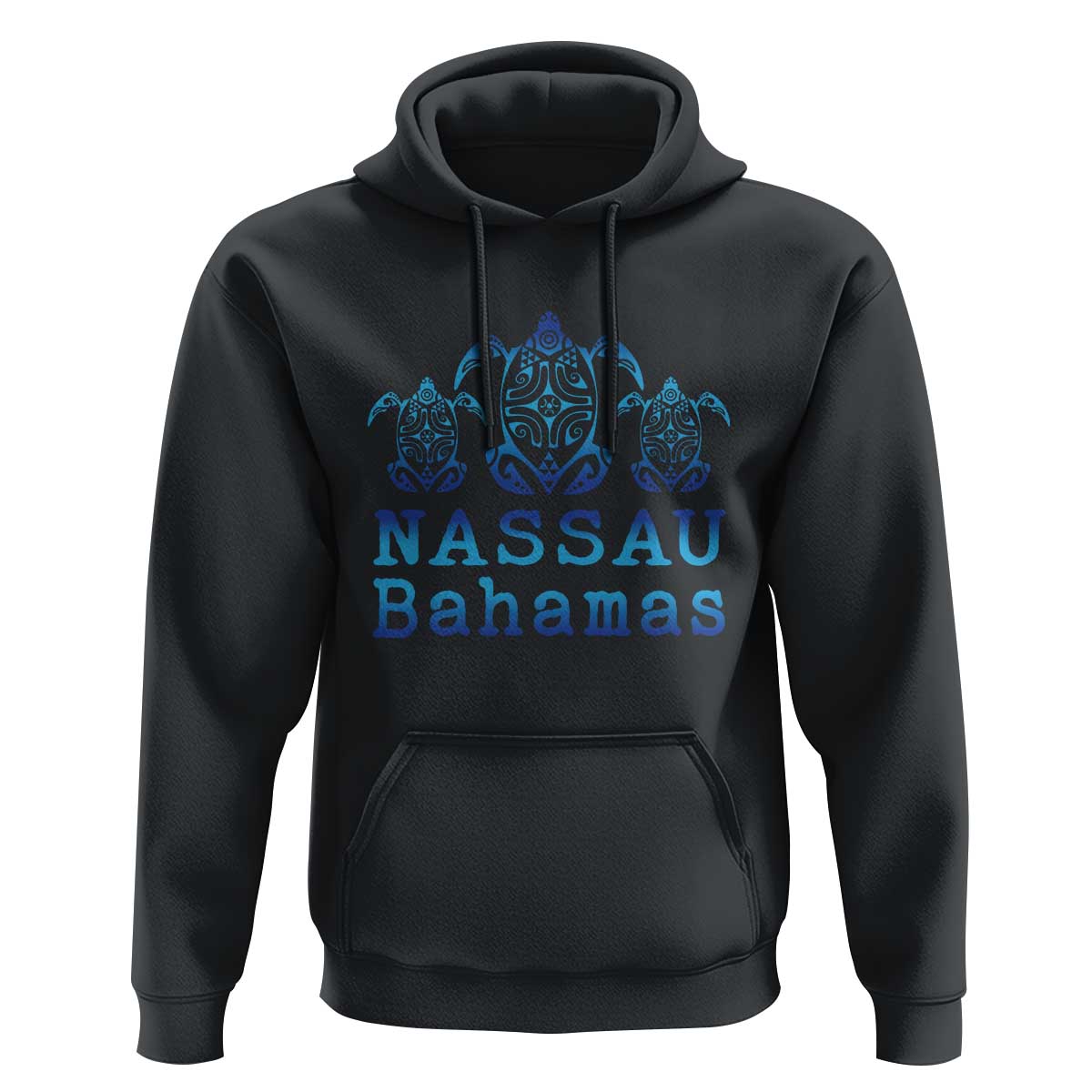 Nassau Souvenir Hoodie Sea Turtle Bahamas Beach Vacation - Wonder Print Shop