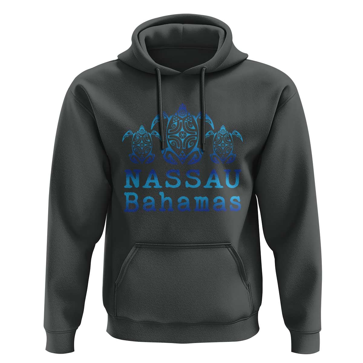 Nassau Souvenir Hoodie Sea Turtle Bahamas Beach Vacation - Wonder Print Shop