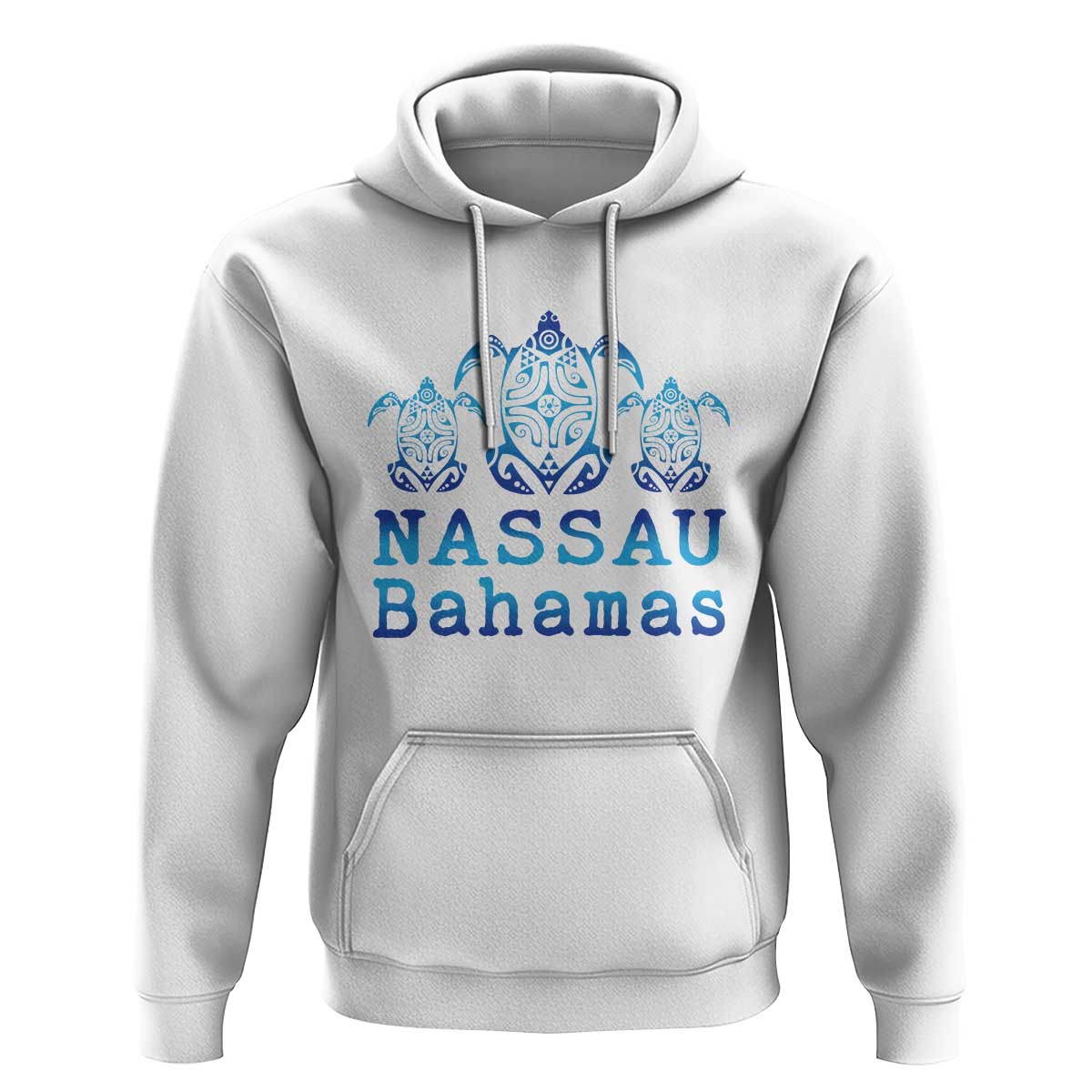 Nassau Souvenir Hoodie Sea Turtle Bahamas Beach Vacation - Wonder Print Shop