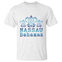 Nassau Souvenir T Shirt Sea Turtle Bahamas Beach Vacation - Wonder Print Shop