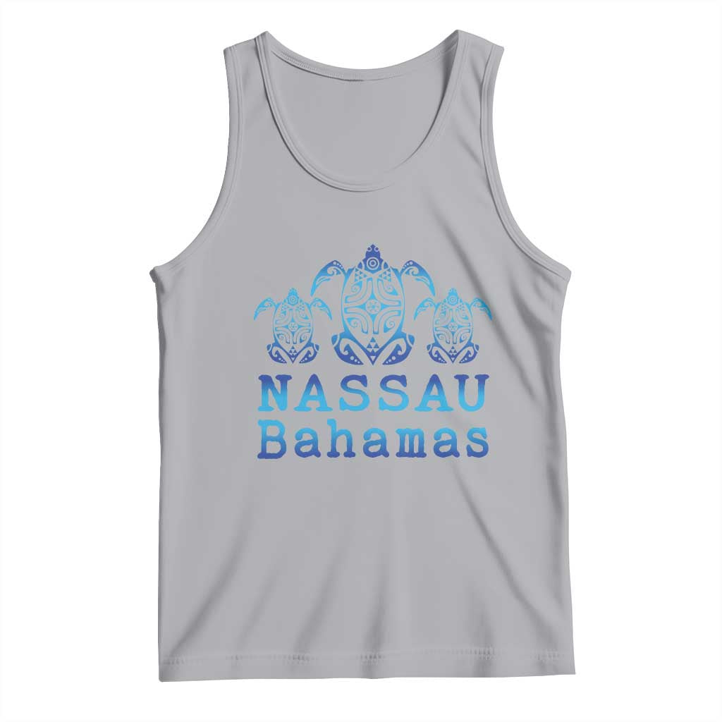Nassau Souvenir Tank Top Sea Turtle Bahamas Beach Vacation - Wonder Print Shop