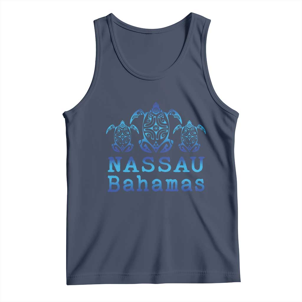 Nassau Souvenir Tank Top Sea Turtle Bahamas Beach Vacation - Wonder Print Shop