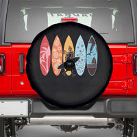 Surfboarder Spare Tire Cover Hawaii Wave Surfing Surfboard Lover Beach Surfer - Wonder Print Shop