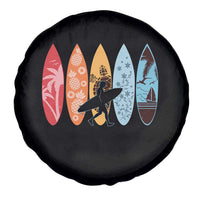 Surfboarder Spare Tire Cover Hawaii Wave Surfing Surfboard Lover Beach Surfer - Wonder Print Shop